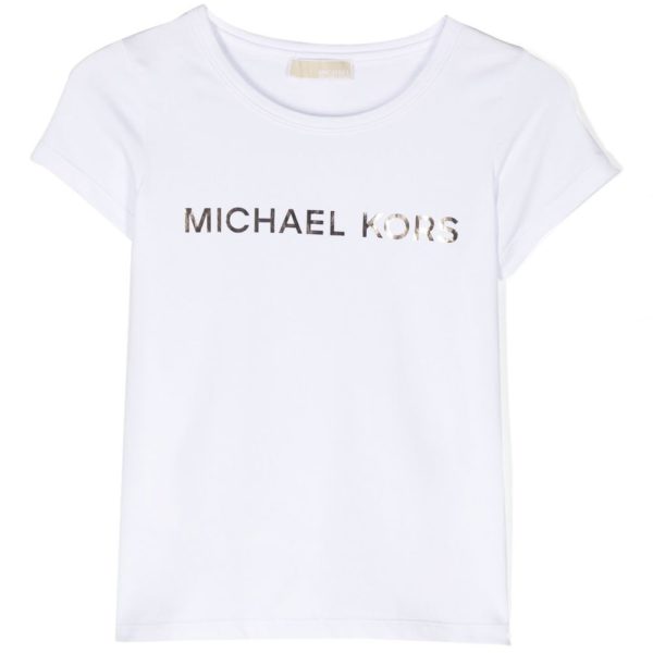 Michael Kors Παιδική Μπλούζα για Κορίτσι Λευκή R15164-10P