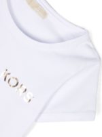 Michael Kors Παιδική Μπλούζα για Κορίτσι Λευκή R15164-10P - Image 3