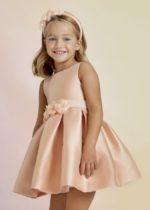Abel & Lula Παιδικό Φόρεμα για Κορίτσι Ροδακινί 23-05027-048