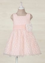 Abel & Lula Παιδικό Φόρεμα για Κορίτσι κεντητό Ροδακινί 23-05044-052 - Image 4