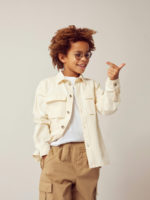 Name it Παιδική Μπλούζα για Αγόρι Άσπρο 13214637-11-0601-TCX - Image 3