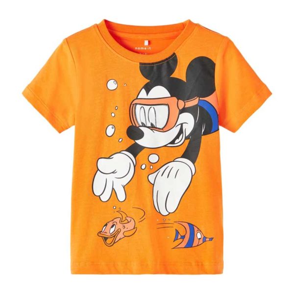 Name it Παιδική Μπλούζα για Αγόρι Πορτοκαλί 13215507-16-1257-TCX