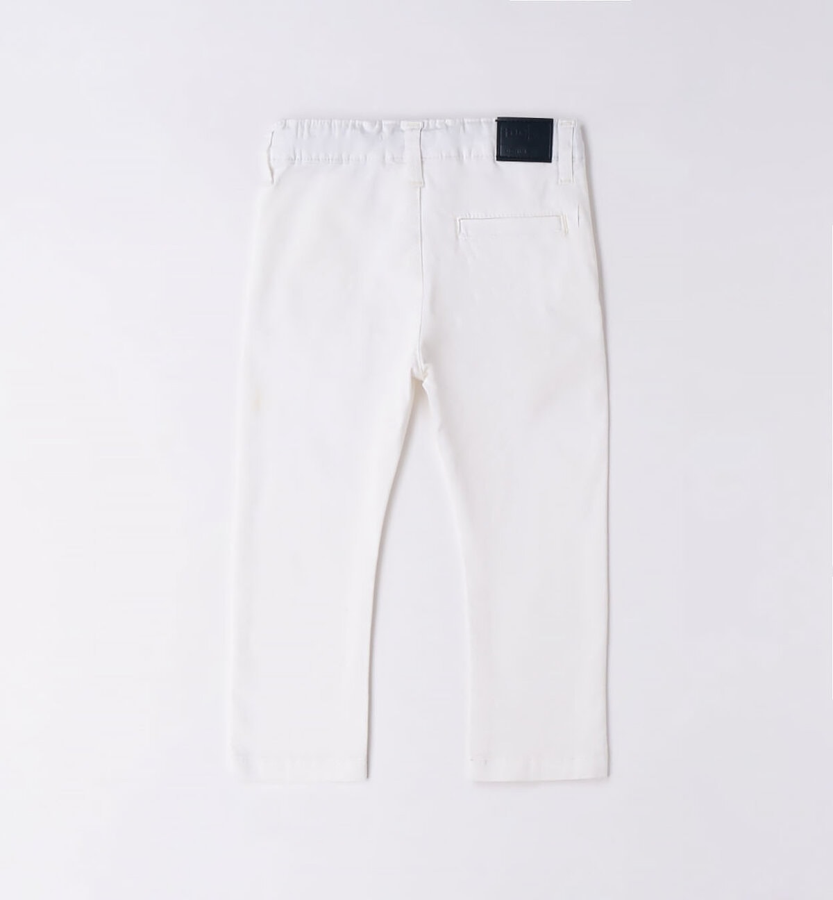 46239-00-0113~Back~e-commerce iDo Παιδικό Παντελόνι για Αγόρι Λευκό 46239-0113 - Image 2