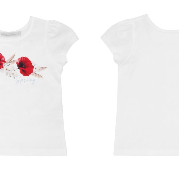 Balloon Chic Παιδική Μπλούζα για Κορίτσι Άσπρο 231F0507