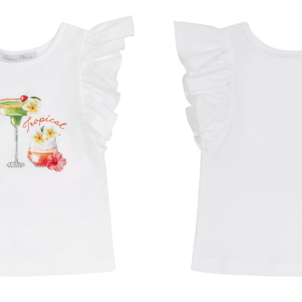 Balloon Chic Παιδική Μπλούζα για Κορίτσι Άσπρο 231F0535