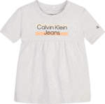 Calvin Klein Βρεφικό Φόρεμα για Κορίτσι Γκρι IN0IN00065-PSX