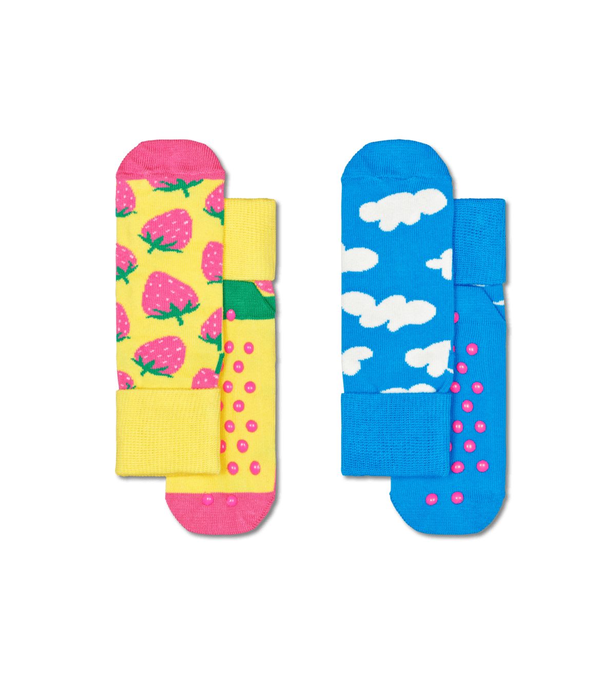 KSTB19-2200 Happy Socks Παιδική Κάλτσα Anti-Slip Socks 2 Ζεύγη KSTB19-2200 - Image 1