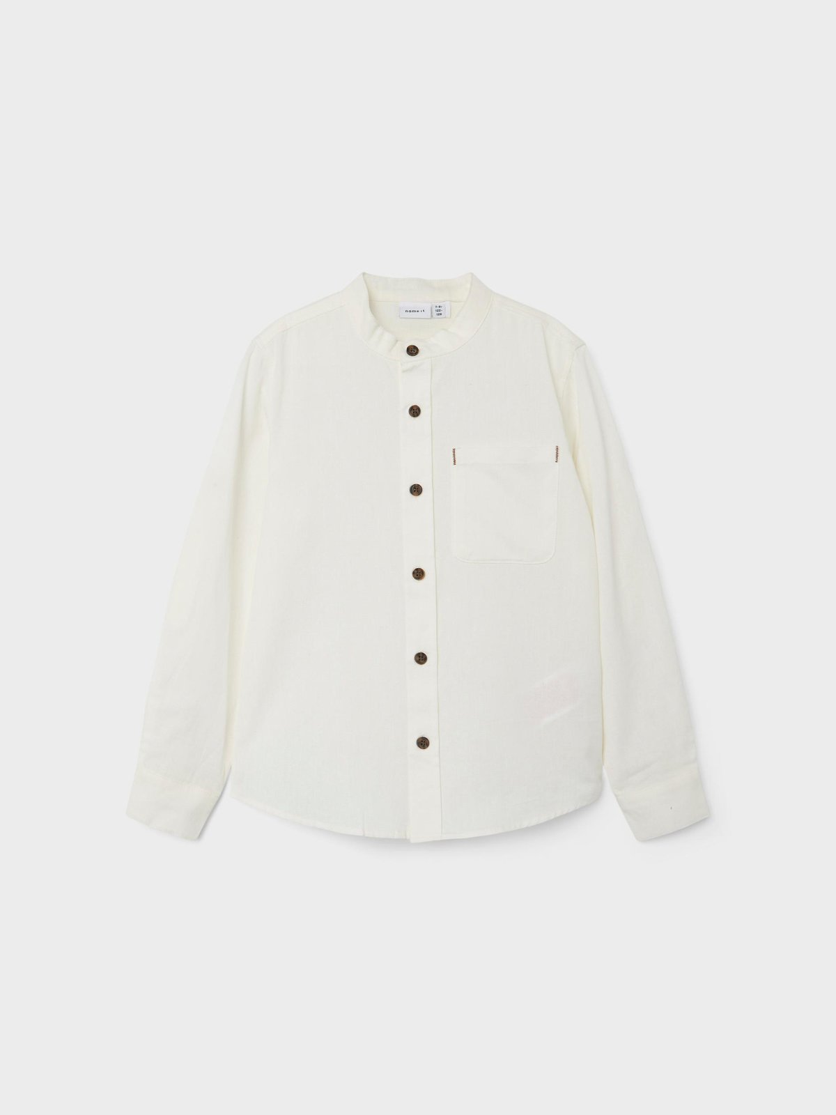 NAME-IT_SpringSummer2022_3899108_13200246_3 Name it Παιδικό Πουκάμισο για Αγόρι Εκρού 13200246-11-1001-TCX - Image 4