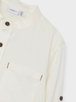 Name it Παιδικό Πουκάμισο για Αγόρι Εκρού 13200246-11-1001-TCX - Image 2