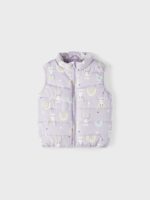 Name it Παιδικό Γιλέκο για Κορίτσι Ανοιχτό Μωβ 13211739-14-3710-TCX - Image 4