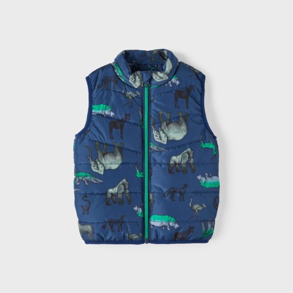 Name it Παιδικό Γιλέκο για Αγόρι Μπλε 13211819-19-4028-TCX