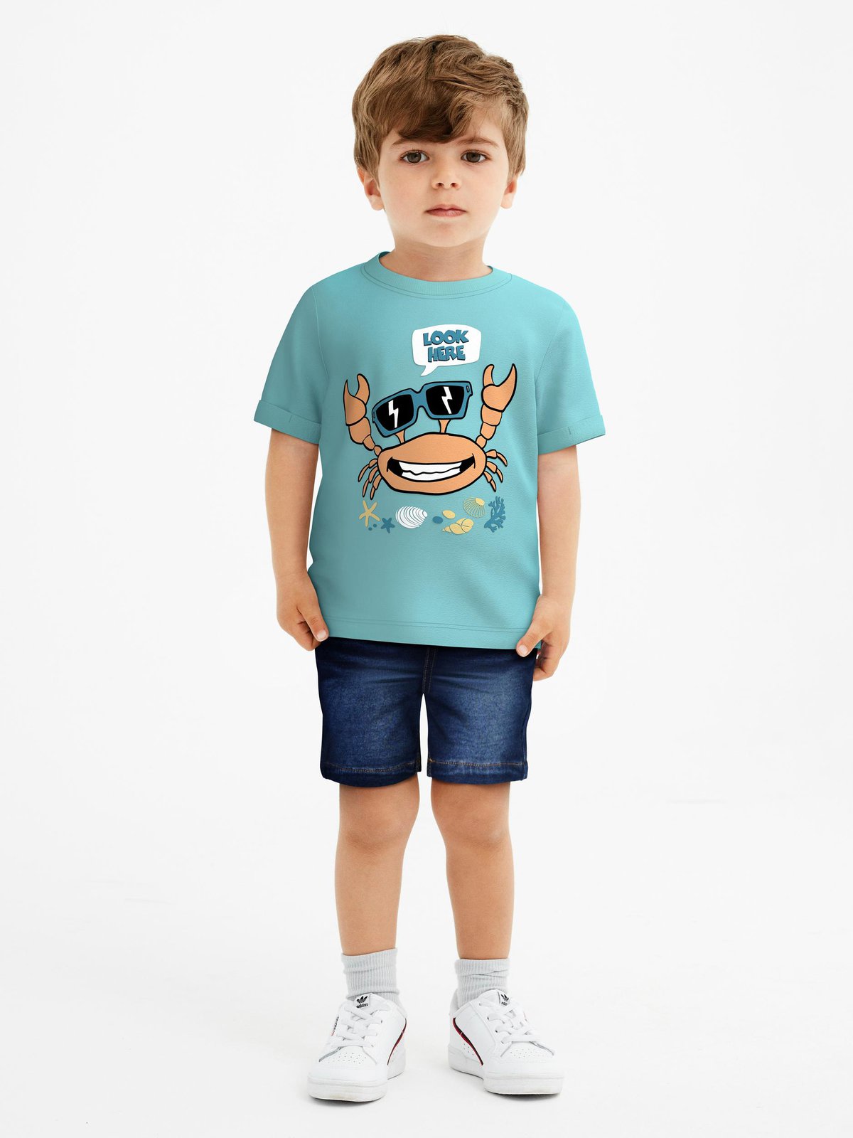 NAME-IT_SpringSummer2023_4092192_13212565_5 Name it Παιδικό Σορτς για Αγόρι Σκούρο Μπλε 13212565-Dark-Blue - Image 1