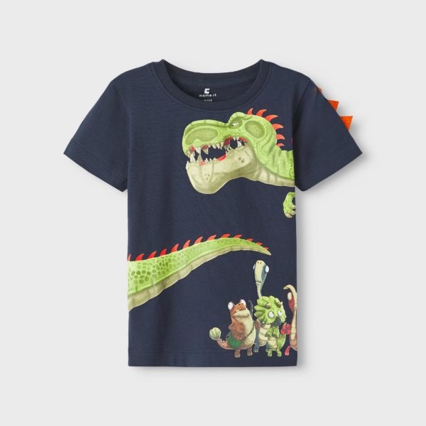 Name it Παιδική Μπλούζα για Αγόρι Σκούρο Μπλε 13215497-19-4020-TCX