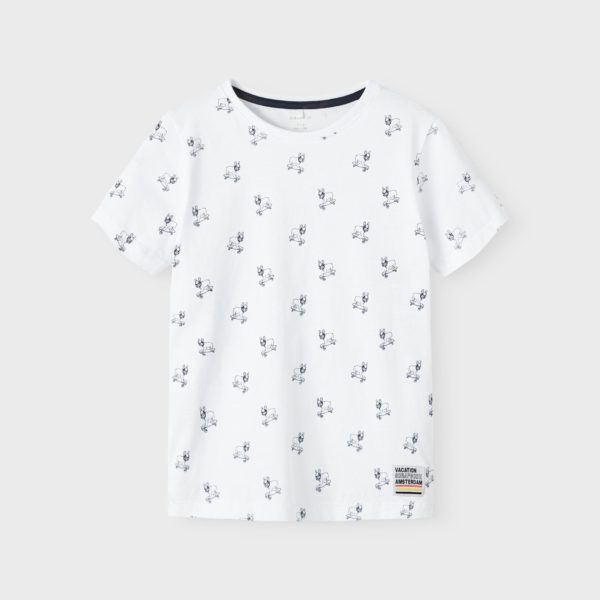 Name it Παιδική Μπλούζα για Αγόρι Λευκή 13214606