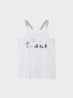 Name it Παιδική Μπλούζα για Κορίτσι Άσπρο 13214959-11-0601-TCX