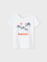 Name it Παιδική Μπλούζα για Αγόρι Άσπρο 13215672-11-0601-TCX