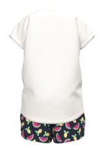 Name it Παιδικό Σετ για Κορίτσι Λευκό Σταμπωτό Καρπούζια 13215240-11-1001-TCX - Image 3