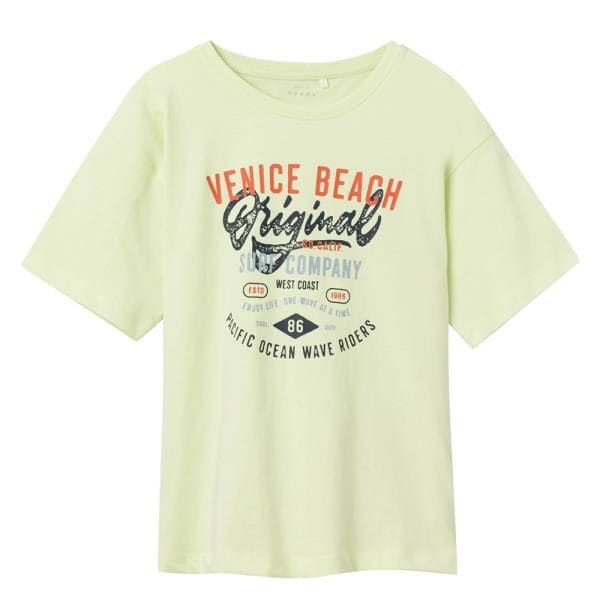 Name it Παιδική Μπλούζα για Αγόρι Λάιμ 13214372-12-0312-TCX