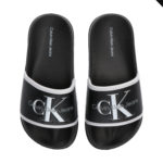 Calvin Klein Παιδική Παντόφλα για Αγόρι Μαύρο-Άσπρο V3B0-80630-1172-X001 - Image 4