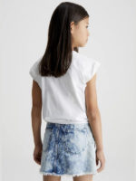 Calvin Klein Παιδική Μπλούζα για Κορίτσι Λευκό IG0IG02009-YAF - Image 3