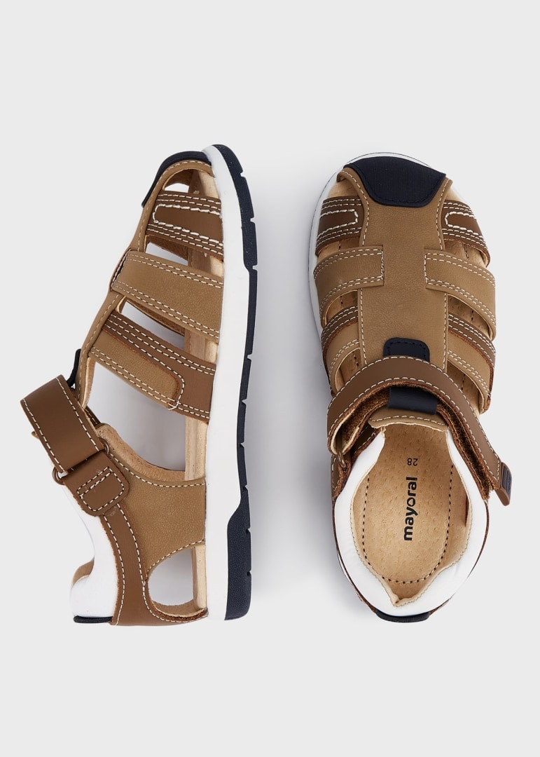 42492-2 Mayoral Παιδικά Πέδιλα Κλειστά Αμπιγέ  για Αγόρι Καφέ  23-41492-096 - Image 2