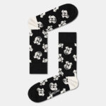 Happy Socks Κλασική Κάλτσα για Ενηλίκους Ασπρόμαυρη DOG01-9100