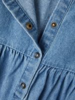 Name it Παιδικό Φόρεμα για Κορίτσι Μπλε 13214067-BS000065 - Image 3