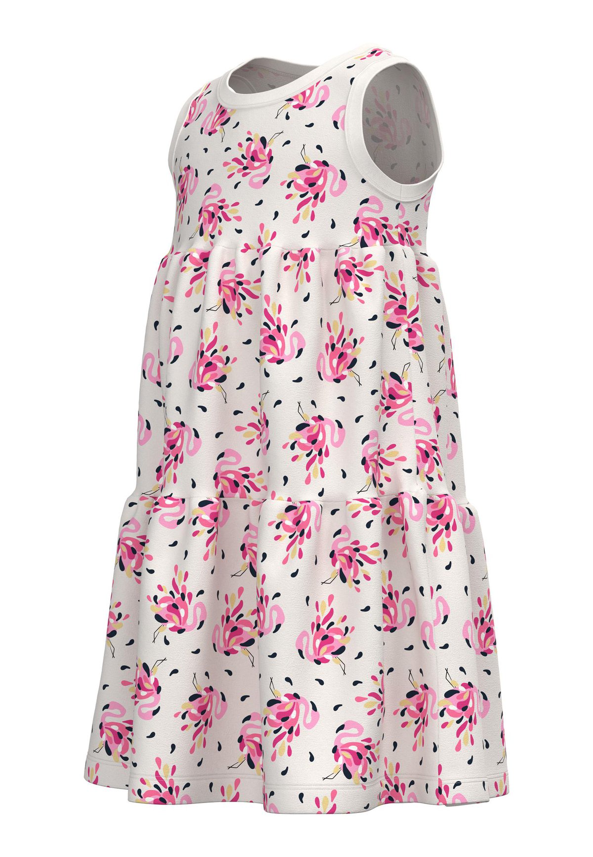 NAME-IT_Springsummer_4203661_13215237_3 Name It Παιδικό Φόρεμα για Κορίτσι Φλαμίνγκο 13215237 - Image 2