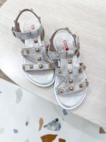 Coconut Παιδικό Πέδιλο Καρφάκια για Κορίτσι Χρυσό 23-402-ΑΣΗΜΙ