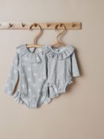 Lil' Atelier Βρεφικό Μαγιό για Κορίτσι Γκρι-Σταμπωτό 13213575 - Image 6