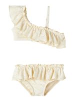 Lil' Atelier Παιδικό Μαγιό για Κορίτσι Εκρού Κιπούρ  13213582 - Image 6