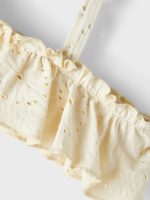 Lil' Atelier Παιδικό Μαγιό για Κορίτσι Εκρού Κιπούρ  13213582 - Image 2