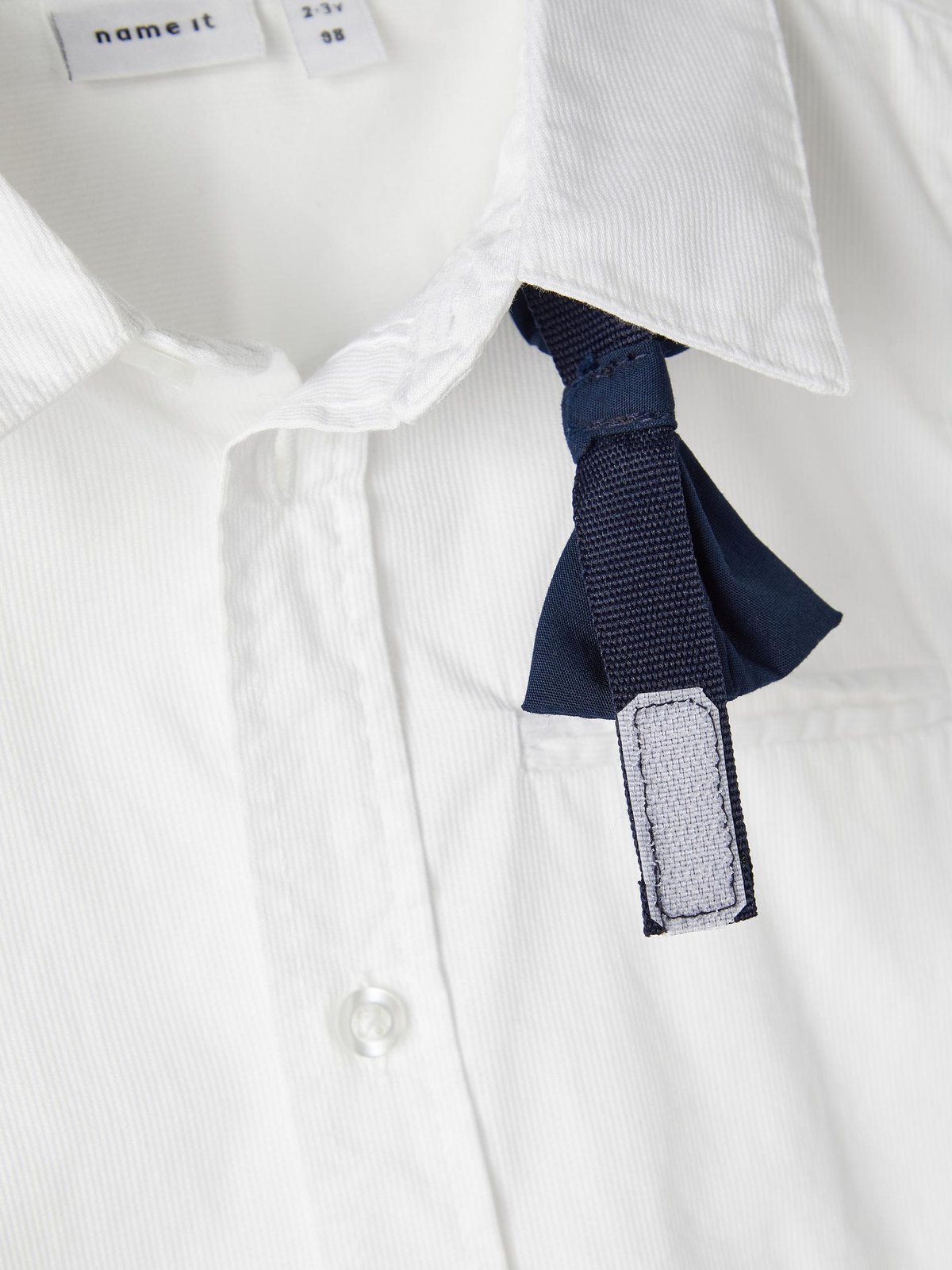 NAME-IT_SpringSummer2023_4249202_13214177_3 Name it Παιδικό Πουκάμισο για Αγόρι Άσπρο 13214177-11-0601-TCX - Image 3