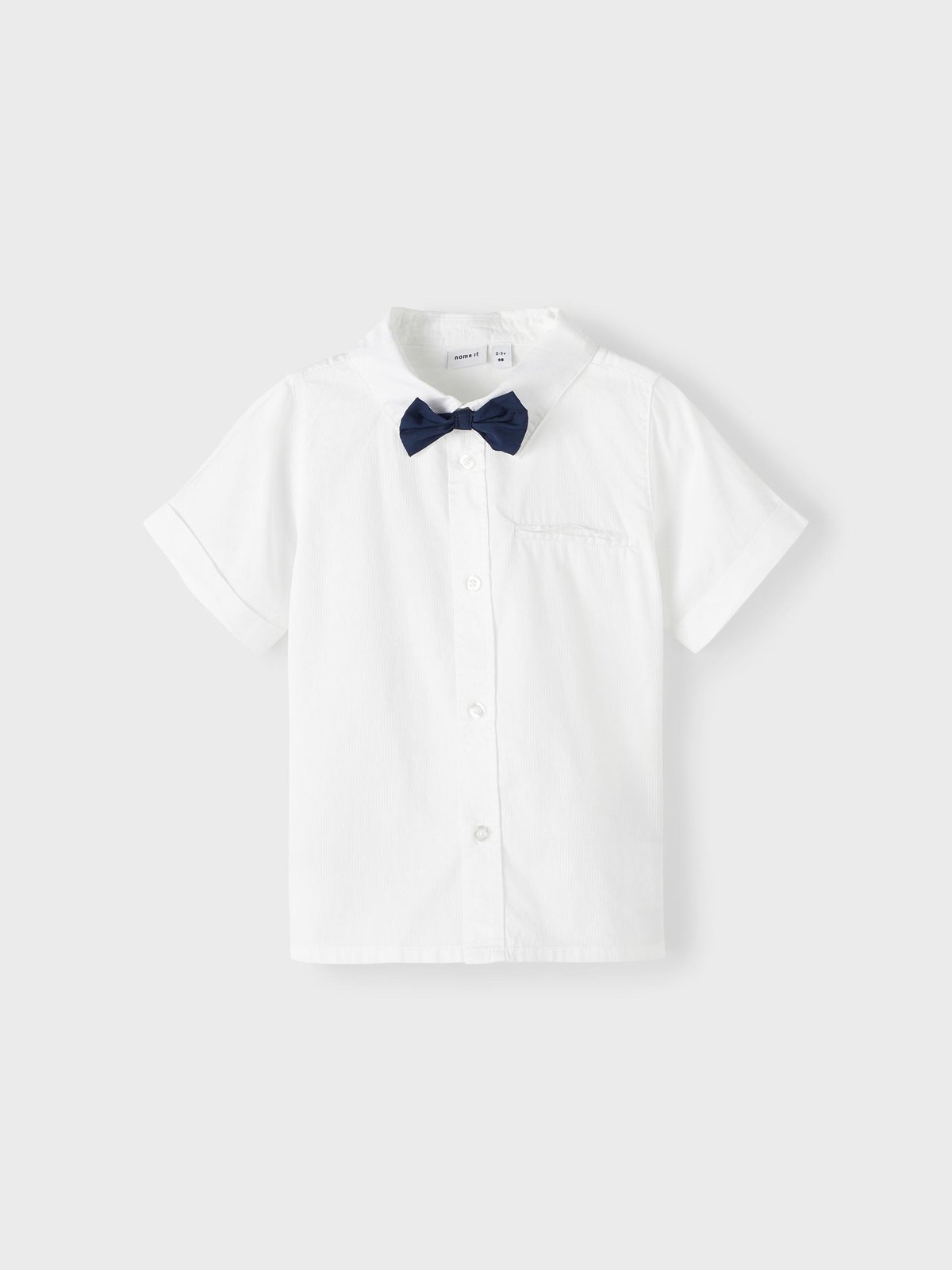 NAME-IT_SpringSummer2023_4249202_13214177_4 Name it Παιδικό Πουκάμισο για Αγόρι Άσπρο 13214177-11-0601-TCX - Image 4