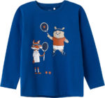 Name it Παιδικό Μπλουζάκι για Αγόρι Μακρυμάνικο Μπλε Σταμπωτό 13220378