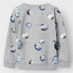 Name it Παιδικό Φούτερ για Αγόρι Γκρι Σταμπωτό 13221516 - Image 3