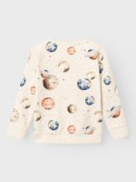 Name it Παιδικό Φούτερ για Αγόρι Μπεζ Σταμπωτό 13221516 - Image 3