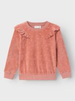 Name it Παιδική Μπλούζα για Κορίτσι Μακρυμάνικη Σάπιο Μήλο 13221674