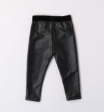 i Do Παιδικό Κολάν για Κορίτσι Μαύρο Δερματίνη 47599-0658 - Image 3