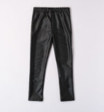 iDo Παιδικό Κολάν για Κορίτσι Μαύρο Δερματίνη 47882-0658 - Image 2