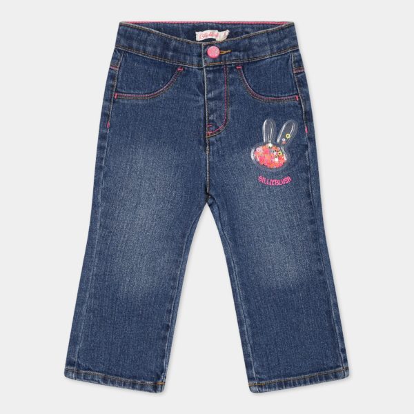 Billieblush Παιδικό Τζιν για Κορίτσι Μπλε U04286-Z10 ΜΠΛΕ