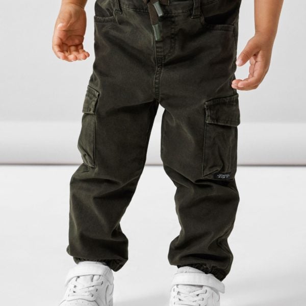 Name it Παιδικό Παντελόνι για Αγόρι Πράσινο 13212620-Rosin