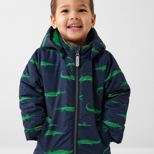 Name it Παιδικό Μπουφάν για Αγόρι Μπλε 13218217-Dark Sapphire