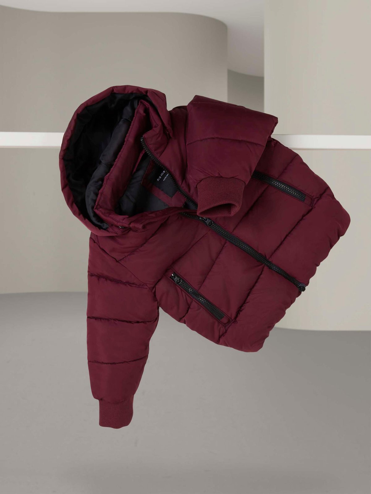 NAME-IT_Autumnwinter_4244549_13219019_7 Name it Παιδικό Μπουφάν για Αγόρι Μπορντώ 13219019-Windsor-Wine - Image 1