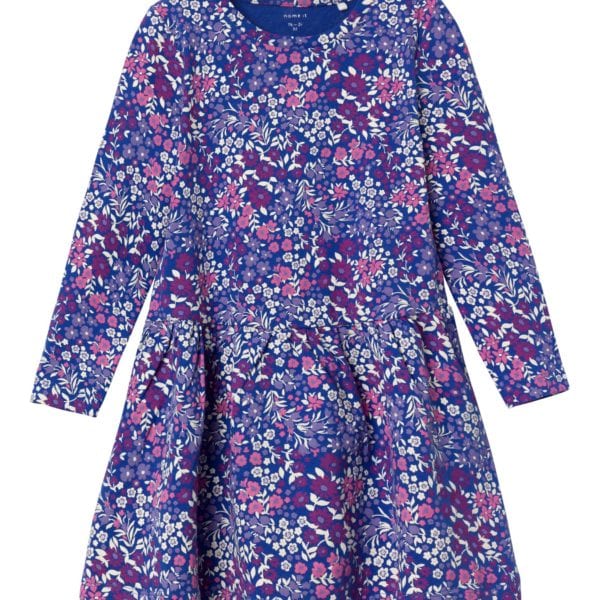 Name it Παιδικό Φόρεμα για Κορίτσι Μπλε 13219822-Dazzling Blue