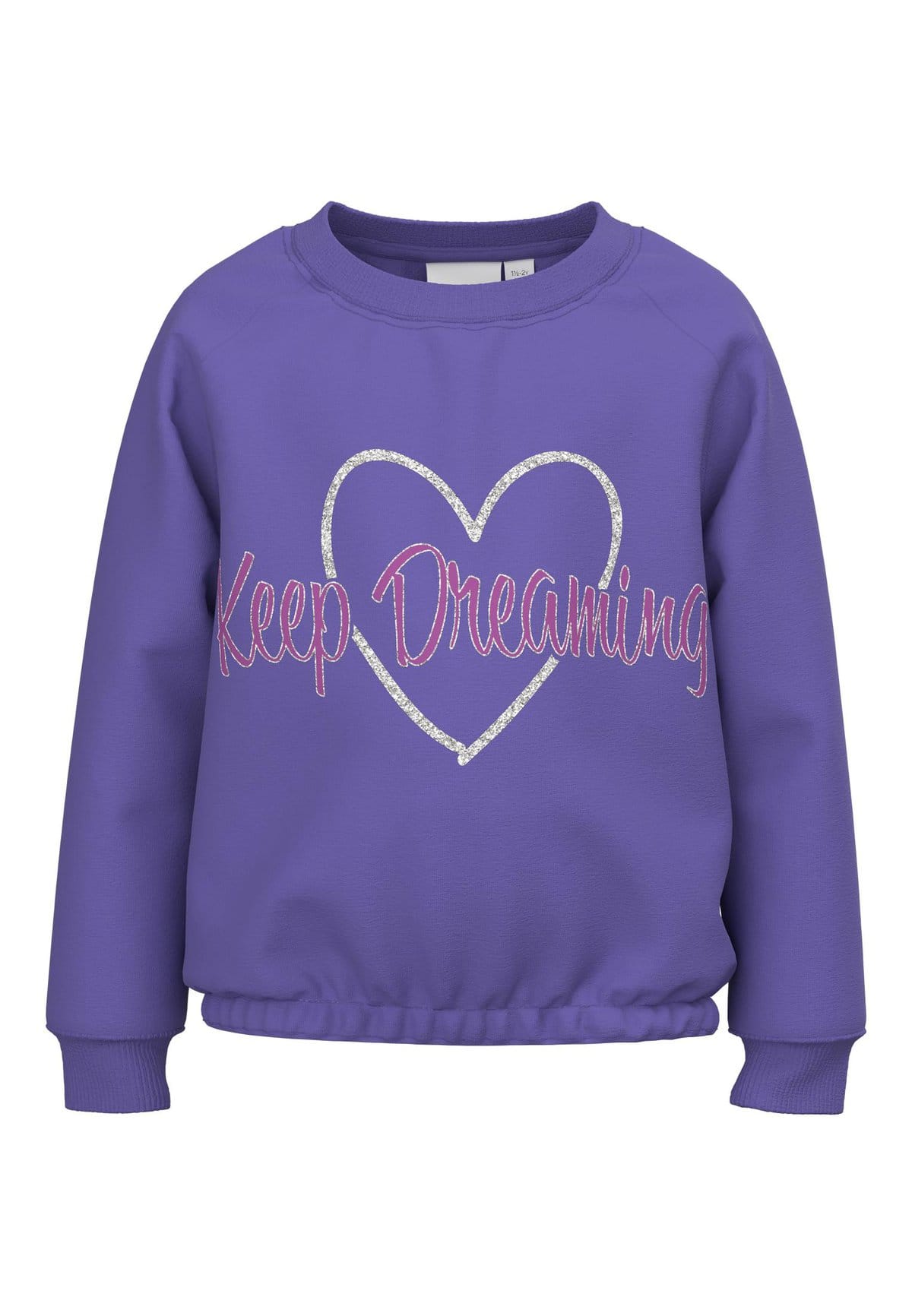 NAME-IT_Autumnwinter_4255523_13219948 Name it Παιδικό Φούτερ για Κορίτσι Μωβ 13219948-Purple Opulence - Image 1