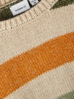 Name it Παιδικό Πουλόβερ για Αγόρι Μπεζ 13220786-Peyote Melange - Image 2