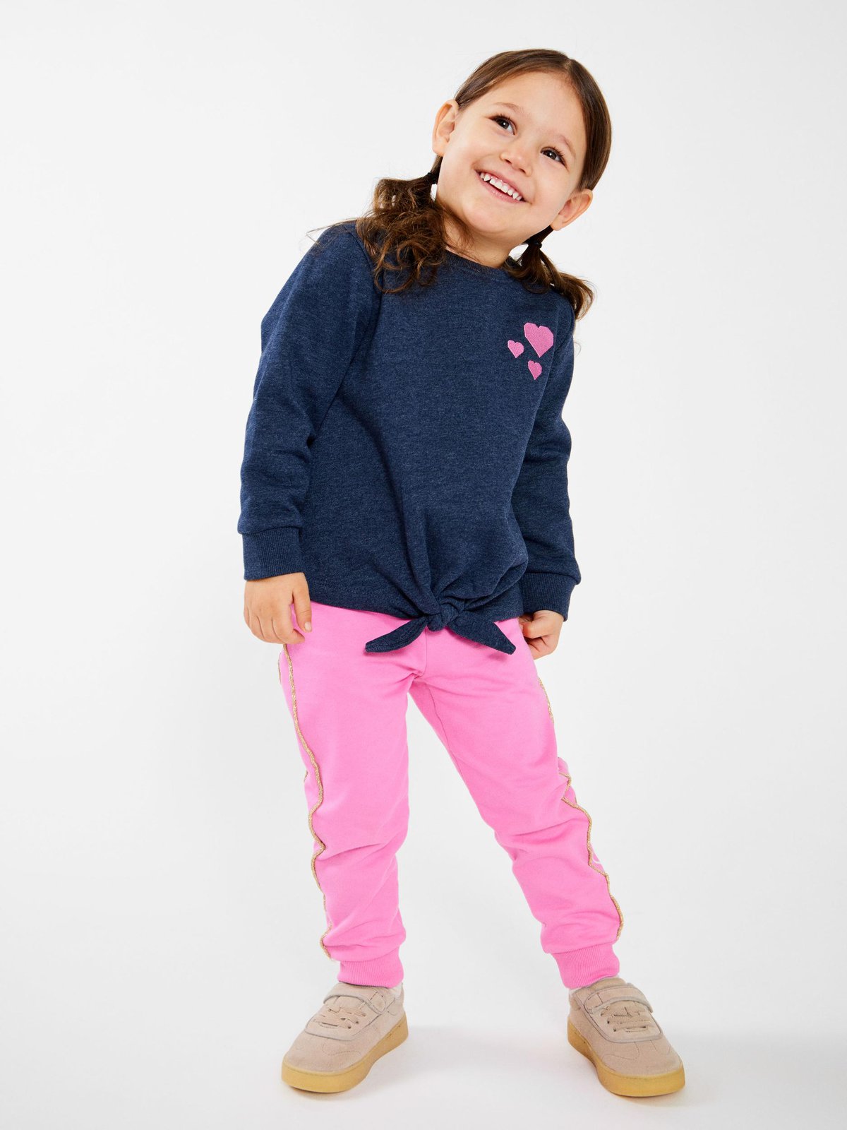 NAME-IT_Autumnwinter_4297290_13221560_5 Name it Παιδικό Φούτερ για Κορίτσι Μπλε 13221560-Dark Sapphire - Image 1