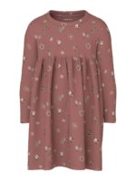 Name it Παιδικό Φόρεμα για Κορίτσι Μπεζ 13221735-Peyote Melange