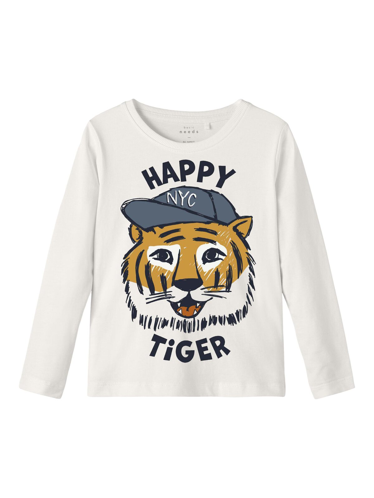 NAME-IT_Autumnwinter_4317695_13218862 Name it Παιδική Μπλούζα για Αγόρι Άσπρο 13218862-White Alyssum - Image 1